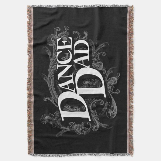 Dance Dad Deken (Voorkant Verticaal)