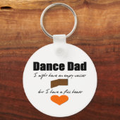 Dance Dad — Empty Wallet, Full Heart Sleutelhanger (Voorkant)