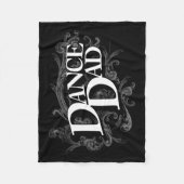 Dance Dad Fleece Deken (Voorkant)