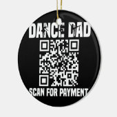 Dance Dad Funny Dansing Dad Scan I Keramisch Ornament (Links)