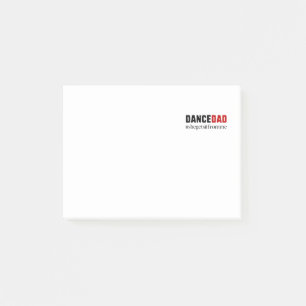 Dance Dad Hashtag Vrouw Dancer square Post-it® Notes