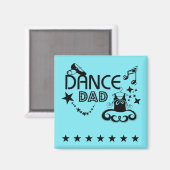 Dance Dad Magnet (Voorkant / Achterkant)