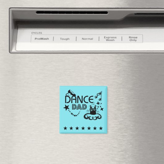 Dance Dad Magnet (Insitu (Vaatwasser))