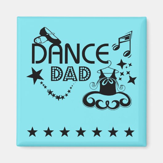 Dance Dad Magnet (Voorkant)