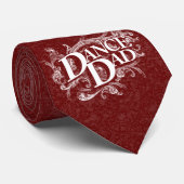 Dance Dad Stropdas (Opgerold)