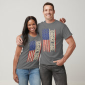 Dance Dad US American Flag Dancer Dancing Father M T-shirt (Unisex)