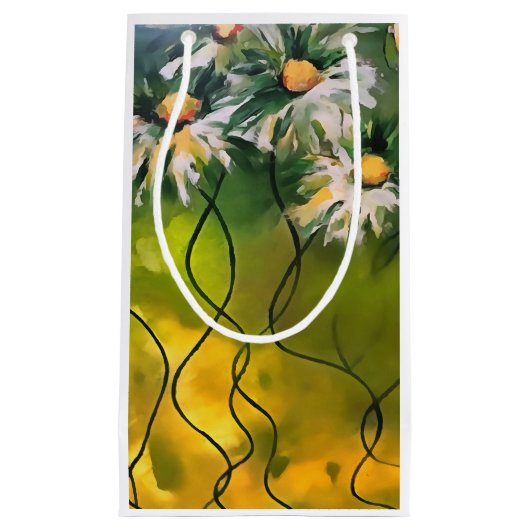 Dance Daisy Dance Surrealistische Art Klein Cadeauzakje (Voorkant)