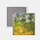 Dance Daisy Dance Surrealistische Art Magneet (Voorkant / Achterkant)