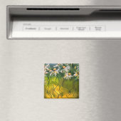 Dance Daisy Dance Surrealistische Art Magneet (Insitu (Vaatwasser))