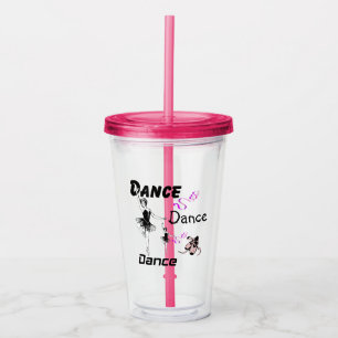 Dance Dance Dance Ballet Acryl Tumbler Acryl Drinkbeker