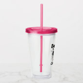Dance Dance Dance Ballet Acryl Tumbler Drinkbeker (Rechts)