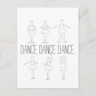 Dance Dance Dance Briefkaart