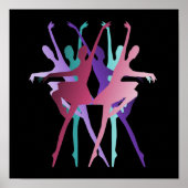 Dance Dance Dance Colors Poster (Voorkant)