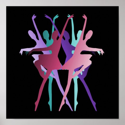 Dance Dance Dance Colors Poster (Voorkant)