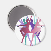 Dance Dance Dance Magneet (Voorkant / Achterkant)