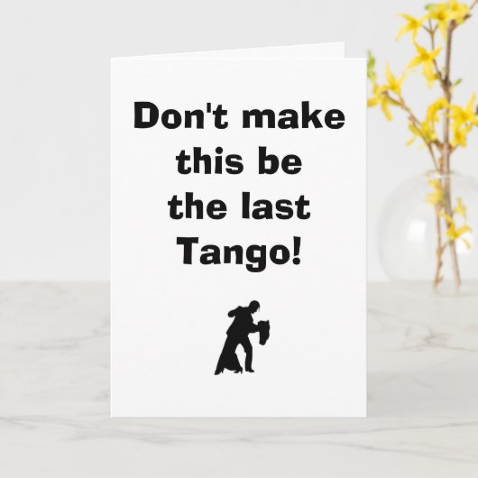 DANCE DANCE DANCE OVER THE HILL KAART (Gele Bloem)