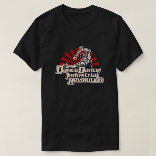 Dance Dance Industrial Revolution T-shirt (Design voorkant)