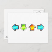 Dance Dance Revolution Briefkaart (Voorkant / Achterkant)