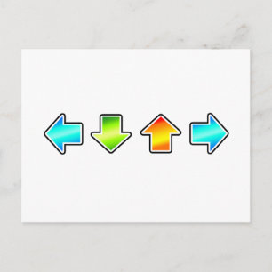 Dance Dance Revolution Briefkaart