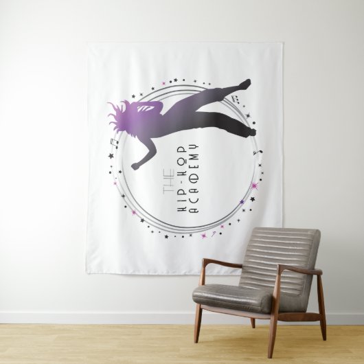 Dance Dancer Academy Show Trade Show Backdrop Wandkleed (In situ)