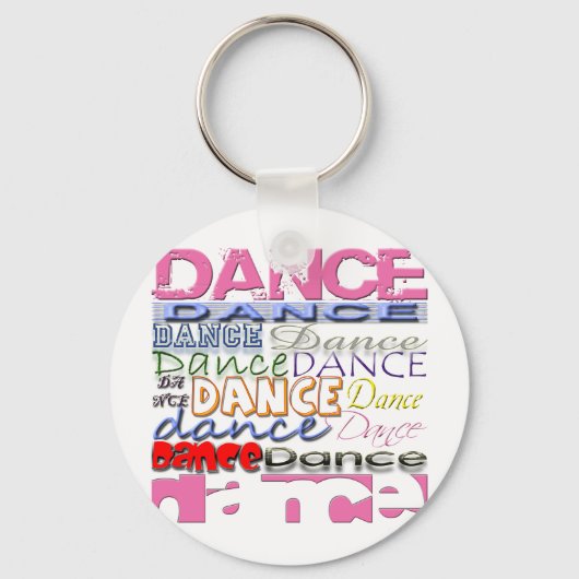 Dance Dancer's Products Sleutelhanger (Voorkant)