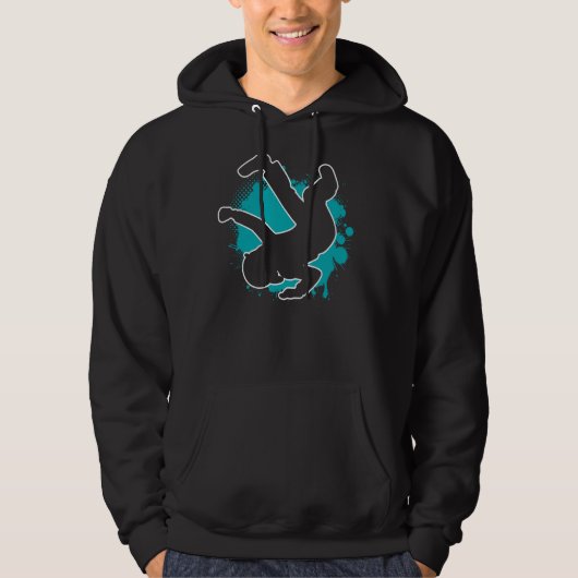 Dance Dancing Breakdance Boy 6 Hoodie (Voorkant)