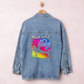 Dance Dancing Breakdance Boy 8 Denim Jacket (Hangar)