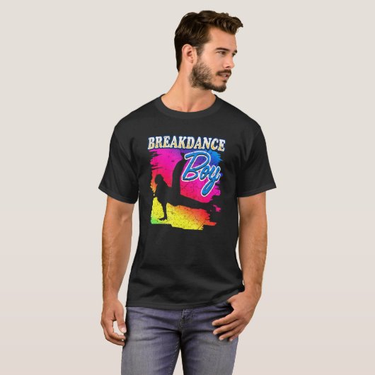 Dance Dancing Breakdance Boy 8 T-shirt (Voorkant volledig)