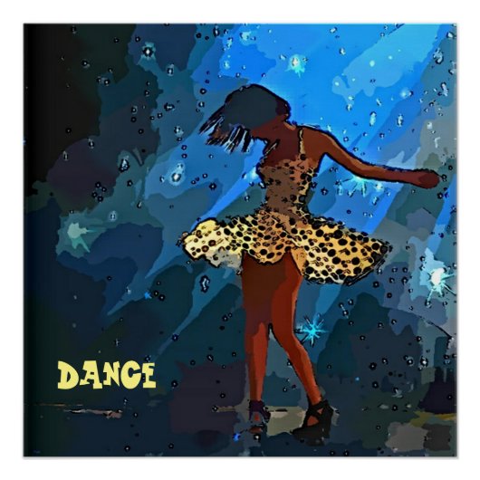 Dance Dancing Girl Perfect Poster (Voorkant)