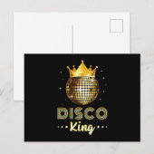 Dance Danser Disco King Dancer Party Gift Idee Briefkaart (Voorkant / Achterkant)