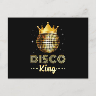 Dance Danser Disco King Dancer Party Gift Idee Briefkaart