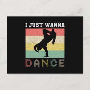 Dance Danser Party Music Dancer Sport Gift Idee Briefkaart