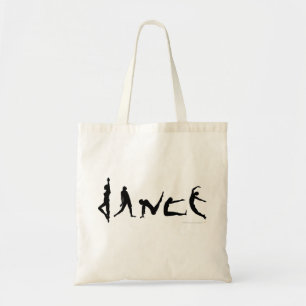 Dance Danser Silhouette Design Tote Bag