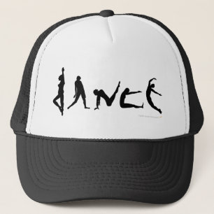 Dance Danser Silhouette Design Trucker Pet