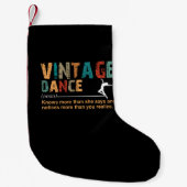  Dance Definition Dance Lover Gift Kleine Kerstsok (Voorkant)