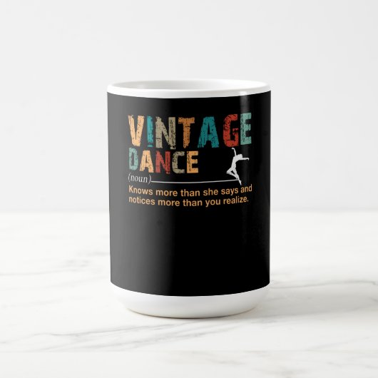 Dance Definition Dance Lover Gift Koffiemok (Center)