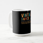 Dance Definition Dance Lover Gift Koffiemok (Voorkant links)