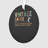  Dance Definition Dance Lover Gift Ornament (voorkant)