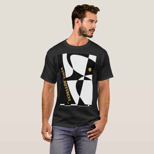 DANCE_DIFFERENT_ 2 T-SHIRT (Voorkant volledig)