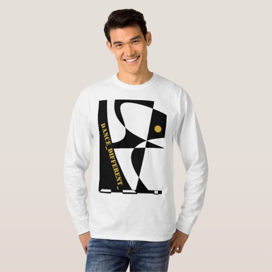 DANCE_DIFFERENT_ 2 T-SHIRT (Voorkant volledig)