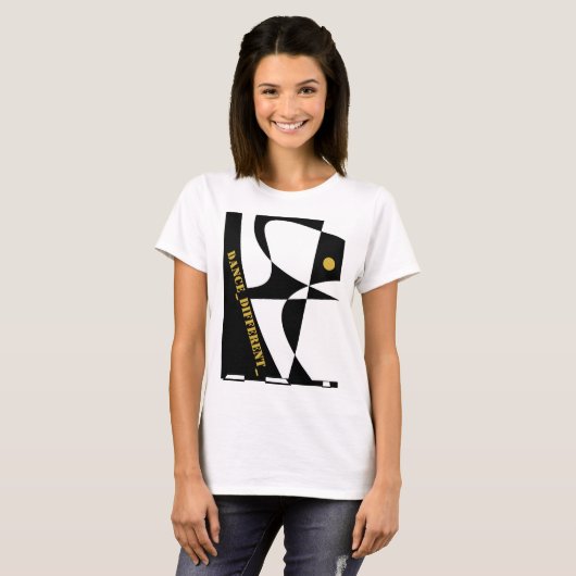 DANCE_DIFFERENT_ 2 T-SHIRT (Voorkant volledig)