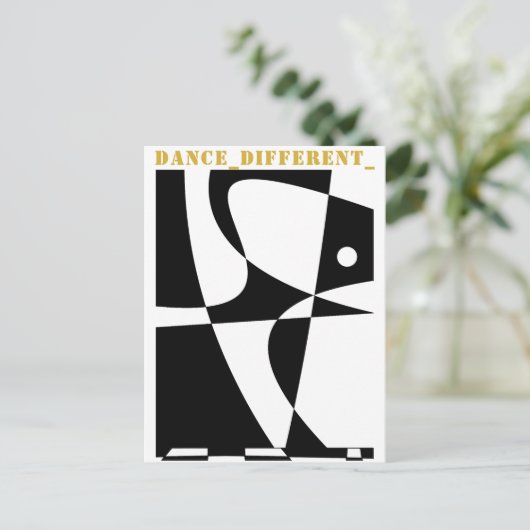DANCE_DIFFERENT_ BRIEFKAART (Staand voorkant)