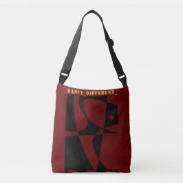 DANCE_DIFFERENT_ Burgundy Crossbody Tas