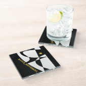 DANCE_DIFFERENT_ GLAZEN ONDERZETTER (Schuin)