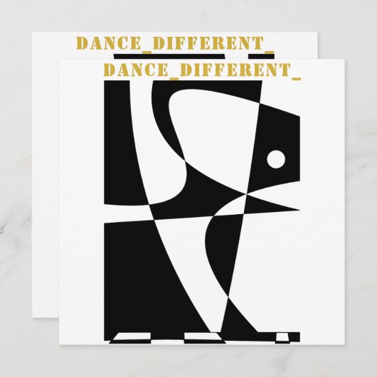 DANCE_DIFFERENT_ KAART (Voorkant / Achterkant)