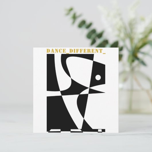 DANCE_DIFFERENT_ KAART (Staand voorkant)