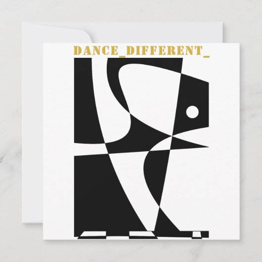 DANCE_DIFFERENT_ KAART (Voorkant)