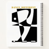 DANCE_DIFFERENT_ NOTITIEBOEK (Achterkant)