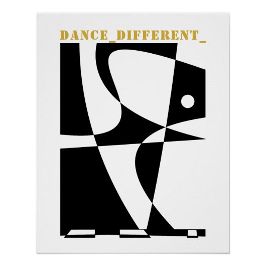 DANCE_DIFFERENT_ PERFECT POSTER (Voorkant)