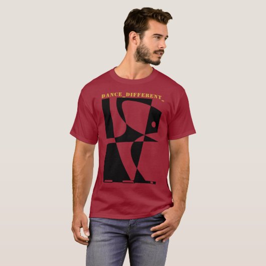 DANCE_DIFFERENT_ T-Shirt (Voorkant volledig)